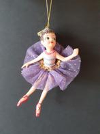 Paarse ballerina kerstornament Kurt S. Adler, Diversen, Kerst, Verzenden, Nieuw