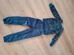 Blauwe Fleece Pyjama maat 110/116, Ophalen of Verzenden, Zo goed als nieuw, Jongen of Meisje