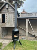 Te koop buitenhaard houtkachel camping kachel bbq kapschuur, Ophalen, Hademo@telfort.nl, Amer 2 7333lp apeldoorn, Nieuw