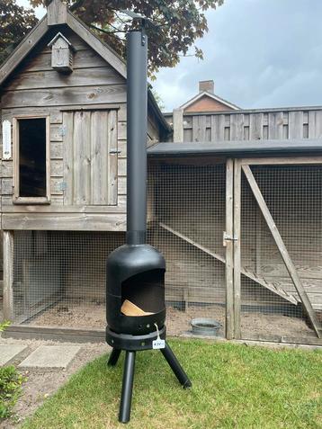 Te koop buitenhaard houtkachel camping kachel bbq kapschuur beschikbaar voor biedingen