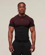 1 x Gymshark Onyx 5.0 Seamless T-shirt - XL nieuw, Fitness, Ophalen of Verzenden, Gymshark, Zwart