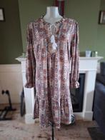 K-Design K Design beige bordeaux jurk XXL gratis verz in NL, K-design, Verzenden, Beige, Maat 46/48 (XL) of groter