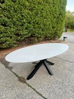 Keramische Eettafel Ovaal, Ophalen, 100 tot 150 cm, Vijf personen of meer, Ovaal