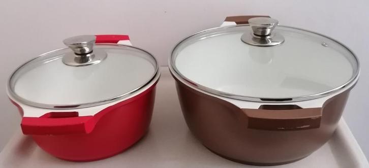 Kookpan/braadpan oranje Royalty Line Switserland vanaf€15,00, Huis en Inrichting, Keuken | Potten en Pannen, Gebruikt, Koekenpan of Braadpan