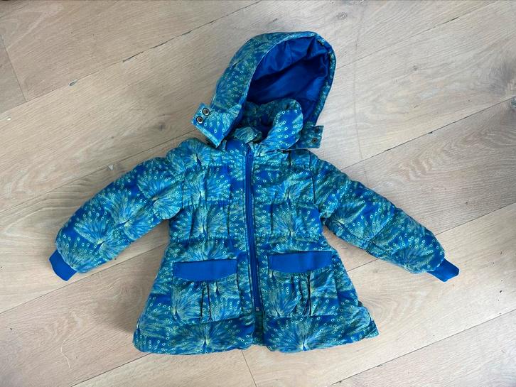 Mim-pi Winterjas Maat 110 ZGAN, Kinderen en Baby's, Kinderkleding | Maat 110, Zo goed als nieuw, Meisje, Jas, Ophalen of Verzenden