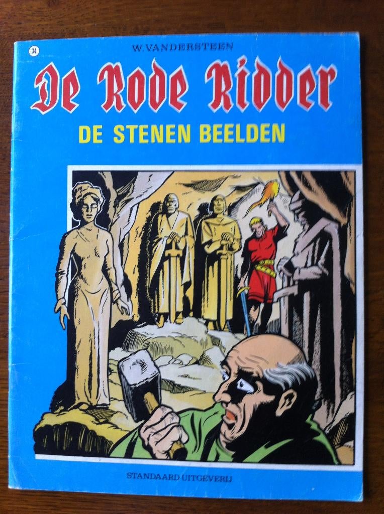 "De Rode Ridder" 'De Stenen Beelden' W. Vandersteen 34, Boeken, Strips | Comics, Meerdere comics, Ophalen of Verzenden, Zo goed als nieuw