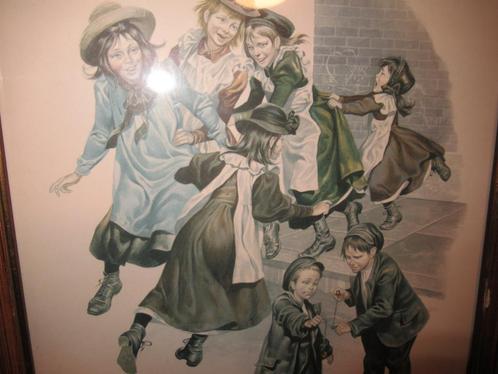SPELENDE KINDEREN VAN RONALD SYDNEY EMBLETON (1930-1988), Antiek en Kunst, Kunst | Litho's en Zeefdrukken, Ophalen of Verzenden