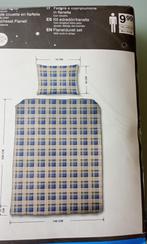 dekbedhoes 1-persoons flanel nieuw, Huis en Inrichting, Eenpersoons, Wit, Nieuw, Ophalen of Verzenden
