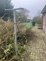 Gratis ophalen stalen waslijn palen, Tuin en Terras, Ophalen, Gebruikt