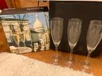 Royal Leerdam Salud Europa Champagne Glazen - Set van 3, Antiek en Kunst, Ophalen of Verzenden
