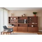 Ulferts Tibro palissander wandmeubel uit 1975, Gebruikt, Overige materialen, Ulferts Tibro, 150 tot 200 cm