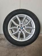 19' BMW X5 G05 X6 G06 Styling 734 Silver met winterbanden, 265 mm, Banden en Velgen, Winterbanden, Personenwagen