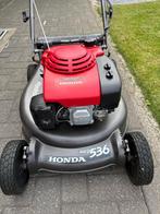 honda hrd 536 met mulch kit, Tuin en Terras, Grasmaaiers, Ophalen, Cirkelmaaier, Honda, Zo goed als nieuw