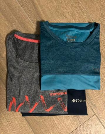 Sneldrogende shirts ice peak/columbia/la fuma - maat L beschikbaar voor biedingen