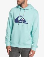 Mooie Hoodie, Quiksilver Big Logo Hoodie, mint groen, M, Maat 48/50 (M), QuickSilver, Ophalen of Verzenden, Zo goed als nieuw