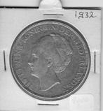 2.1/2 Gulden 1932, Postzegels en Munten, Munten | Nederland, Zilver, Ophalen of Verzenden, Koningin Wilhelmina, Losse munt