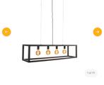 Zwarte hanglamp €50,- in Maasmechelen, Huis en Inrichting, Ophalen of Verzenden, Minder dan 50 cm