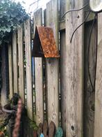 Cortenstaal vogel pindakaas voeder huisje, Ophalen of Verzenden, Nieuw