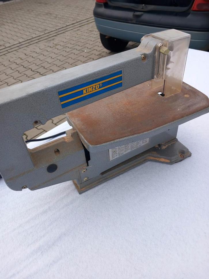 Kinzo Figuurzaagmachine - Precisie Zagen, Doe-het-zelf en Verbouw, Gereedschap | Zaagmachines, Gebruikt, Figuurzaag, Minder dan 600 watt