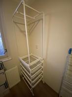 IKEA ALGOT Draadmand kast ladekast op wielenwit, Ophalen, Minder dan 50 cm, Gebruikt, 3 of 4 laden