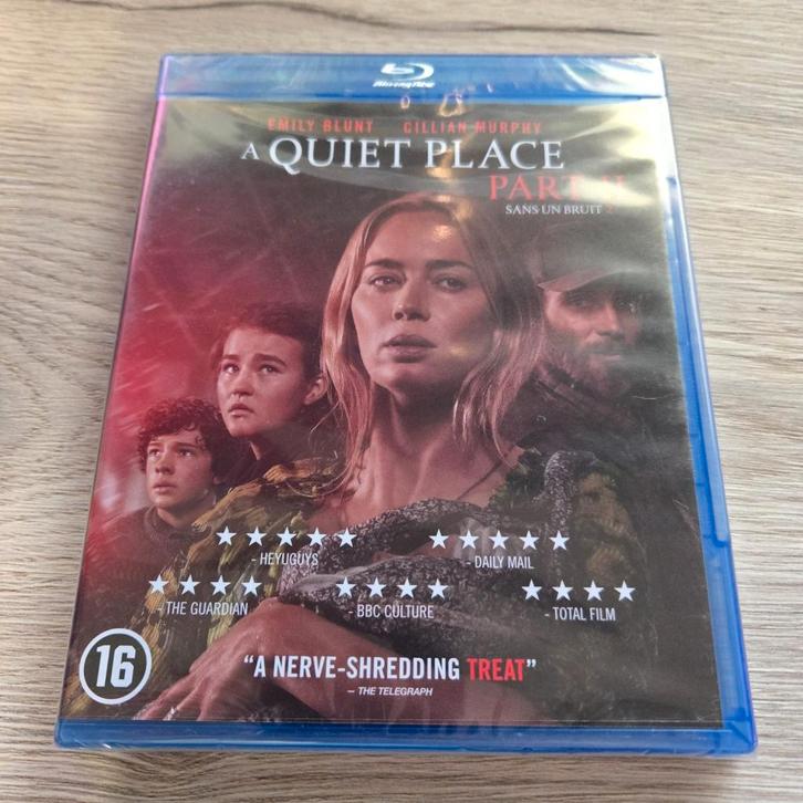 Quiet Place Part II  (Blu-ray, NLO) NEW, Cd's en Dvd's, Blu-ray, Zo goed als nieuw, Horror, Ophalen of Verzenden