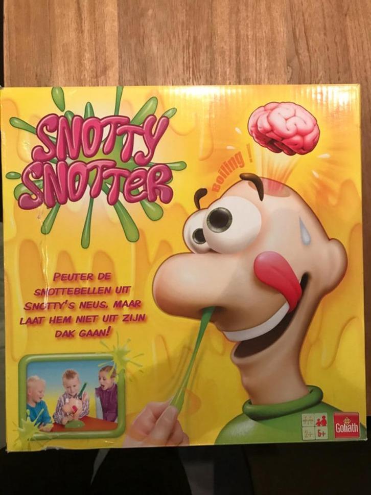 Snotty snotter reactiespel, Hobby en Vrije tijd, Gezelschapsspellen | Bordspellen, Gebruikt, Ophalen of Verzenden