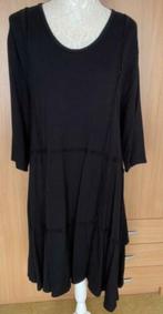 Rafay zwarte jurk maat 46/48 [v][j], Zwart, Maat 46/48 (XL) of groter, Ophalen of Verzenden, Zo goed als nieuw