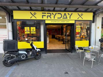Ter overname: fastfoodzaak FryDay – direct instapklaar beschikbaar voor biedingen