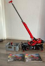Lego technic 42082 rough terrain crane, Ophalen of Verzenden, Gebruikt, Complete set, Lego