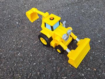 Bob de Bouwer - Scoop gele graafmachine en sneeuwschuiver. beschikbaar voor biedingen