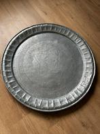 Zilveren dienblad - Ø 85 cm, Ophalen, Gebruikt, Rond, Metaal