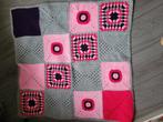 Prachtig patchwork dekentje, Huis en Inrichting, Woonaccessoires | Plaids en Woondekens, Ophalen of Verzenden, Nieuw