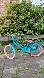 Popal Meisjesfiets 14 inch, Fietsen en Brommers, Fietsen | Meisjes, Ophalen, Gebruikt, 14 inch of minder, Handrem