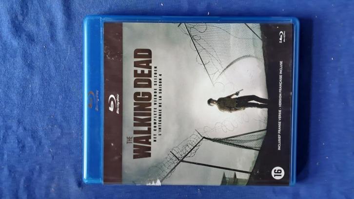 The Walking Dead seizoen 4 "Blu Ray", Cd's en Dvd's, Blu-ray, Zo goed als nieuw, Horror, Ophalen of Verzenden