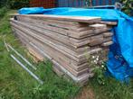 30 steigerplanken 5m, Doe-het-zelf en Verbouw, Hout en Planken, Ophalen, 25 tot 50 mm, Zo goed als nieuw, Plank