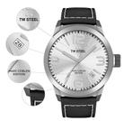 TW Steel Marc Coblen horloge nieuw, Overige merken, Leer, Staal, Polshorloge