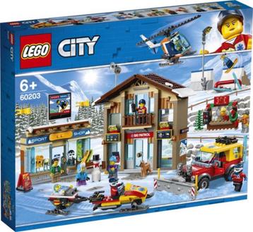 LEGO City Skiresort - 60203 (NIEUW) beschikbaar voor biedingen