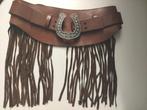 DSQUARED riem ZGAN, Bruin, Echt leder, Ophalen of Verzenden, Zo goed als nieuw