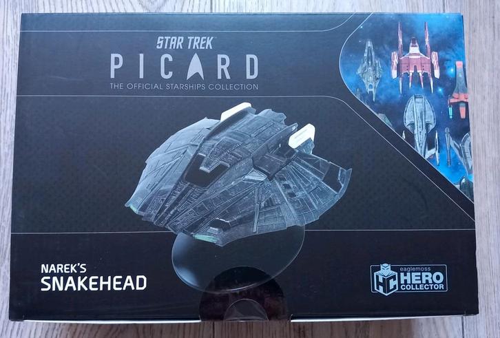 Star Trek Picard Narek's Snakehead Model, Verzamelen, Film en Tv, Nieuw, Tv, Beeldje, Replica of Model, Ophalen of Verzenden