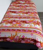 Twee 1-pers dekbedovertrekken met bloemen roze paars wit, Ophalen of Verzenden, Eenpersoons, Rood, Dekbedovertrek