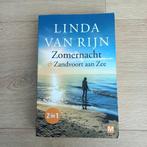 Linda van Rijn, Zomernacht en Zandvoort aan Zee, Boeken, Ophalen of Verzenden, Gelezen, Linda van Rijn, Nederland