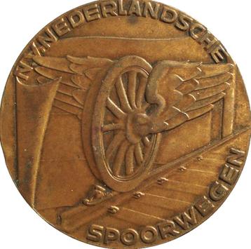 Nederland penning staking Nederlandse Spoorwegen 1944 beschikbaar voor biedingen