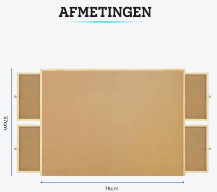 Puzzelplaat 1000 stukjes., Hobby en Vrije tijd, Denksport en Puzzels, Zo goed als nieuw, 500 t/m 1500 stukjes, Ophalen