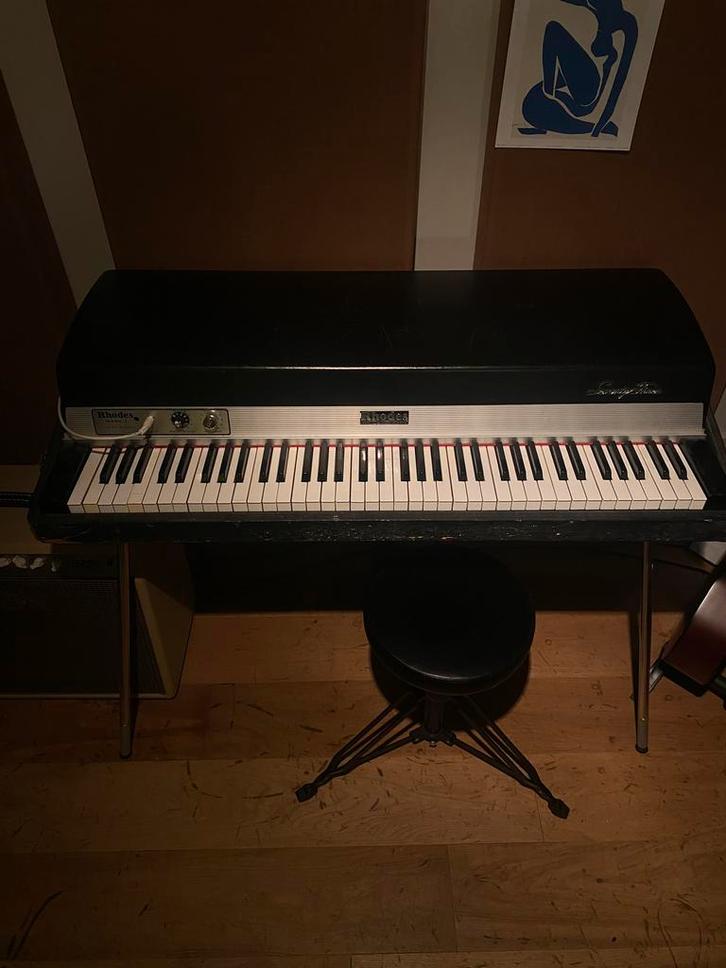 Fender Rhodes MK1 (1977), Muziek en Instrumenten, Piano's, Zo goed als nieuw, Overige typen, Zwart, Ophalen