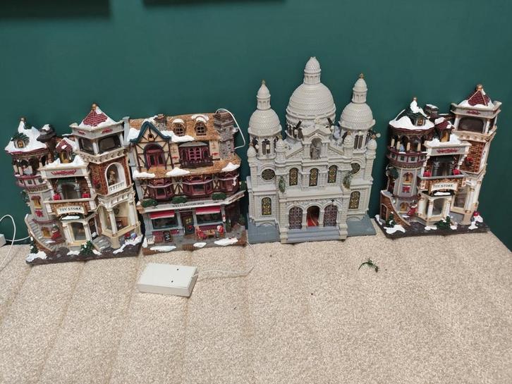 Kersthuisjes Collectie, Diversen, Kerst, Gebruikt, Ophalen