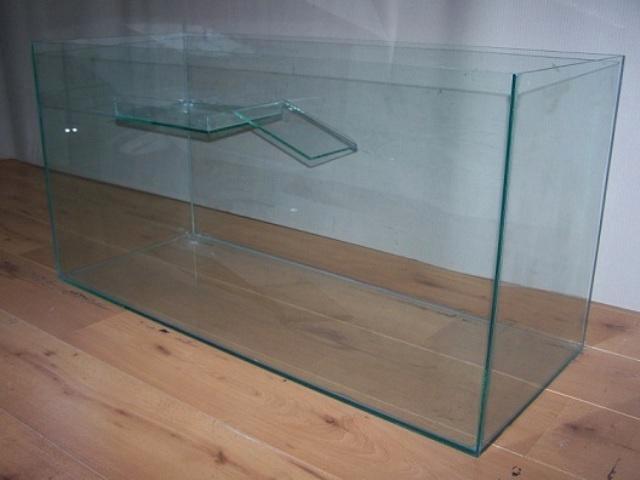 Waterschildpad aquarium bak op maat gemaakt incl. eilandje, Dieren en Toebehoren, Reptielen en Amfibieën | Toebehoren, Nieuw, Ophalen of Verzenden