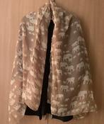 SHAWL.     met Olifanten-dessin!    nieuw!, Verzenden, Nieuw, Sjaal