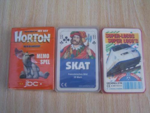 kaartspellen-(lot) skat-32 kaarten-nieuw in pvc -zie lijst, Hobby en Vrije tijd, Gezelschapsspellen | Kaartspellen, Nieuw, Ophalen of Verzenden