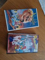 Aladdin en de wonderlamp en cartoon family vhs, Alle leeftijden, Ophalen, Zo goed als nieuw, Tekenfilms en Animatie