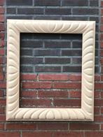 Prachtige schilderij lijst van houtsnijwerk 50x60, Ophalen of Verzenden, Zo goed als nieuw, Hout